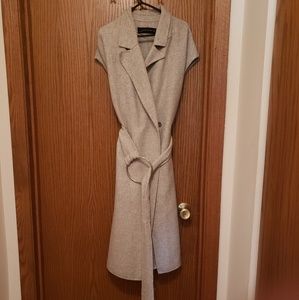 ZARA- Gray Cocktail Dress Size M
